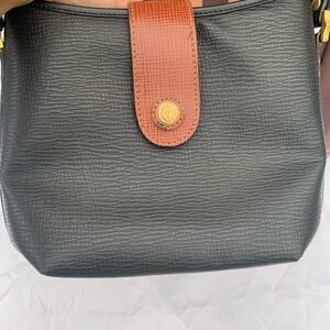 Philippe Charriol Elegant Black and Brown Women's Bag